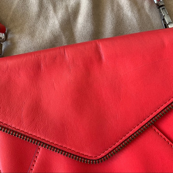 Rebecca Minkoff Red Envelope Crossbody - Picture 2 of 7